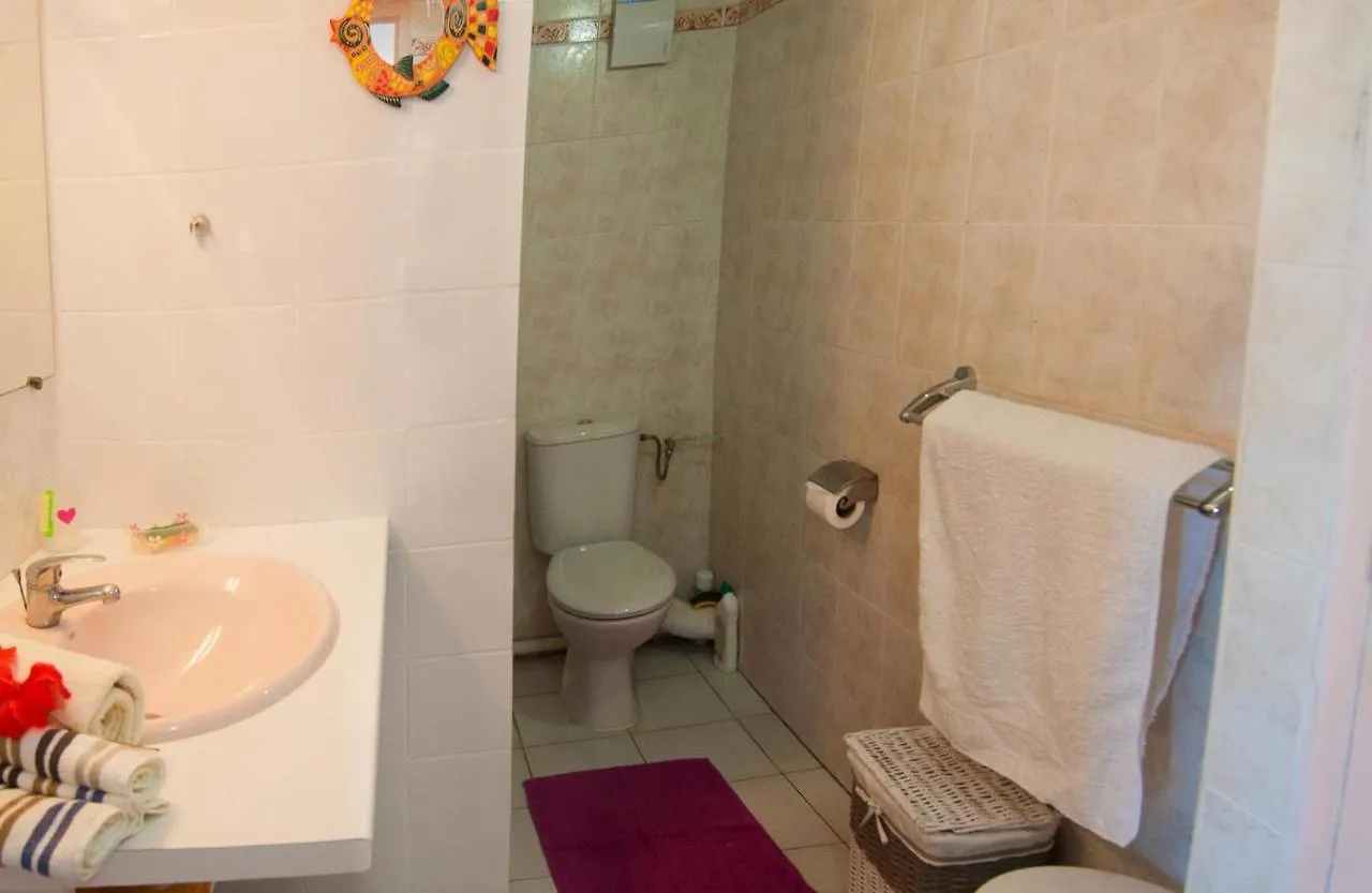Rose Phoenix Rez-De-Jardin Piscine Et Vue Mer Les Anses-d'Arlets