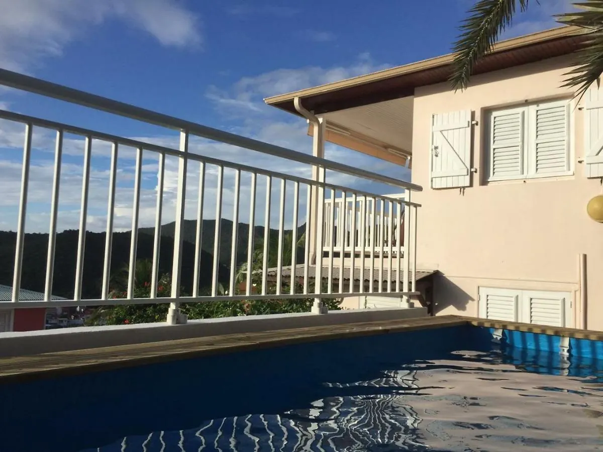 Holiday home Rose Phoenix Rez-De-Jardin Piscine Et Vue Mer Les Anses-d'Arlets